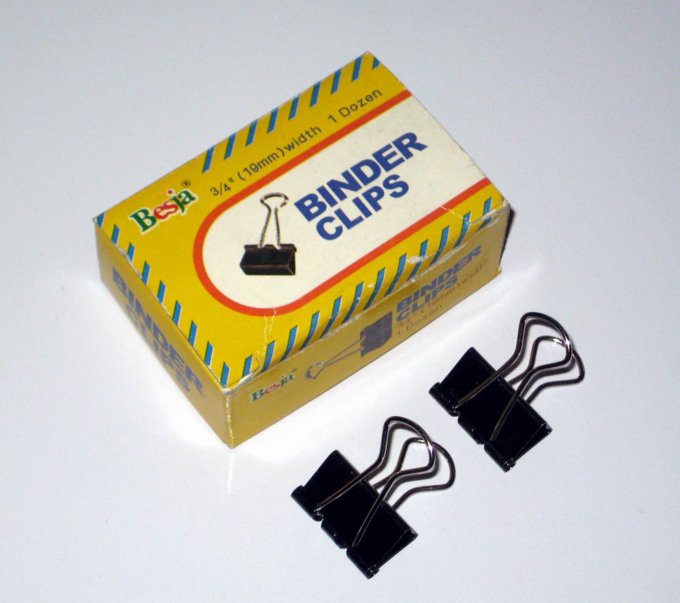 Binder Clip 19mm