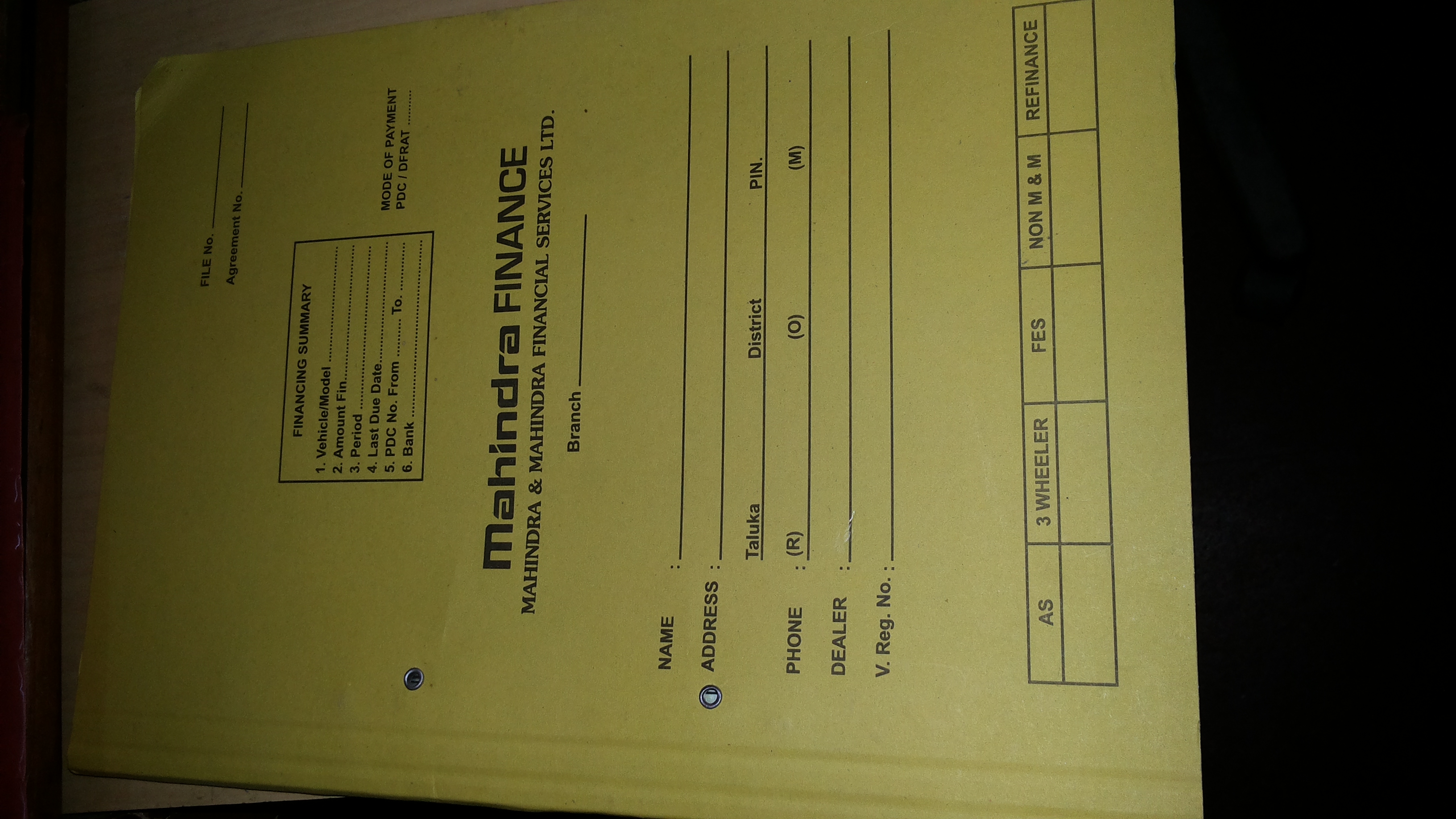 Cobra File Printed
