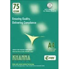 Copier Paper A/4 75 Gsm Khanna