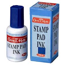 Stamp Pad Ink 500ml Black