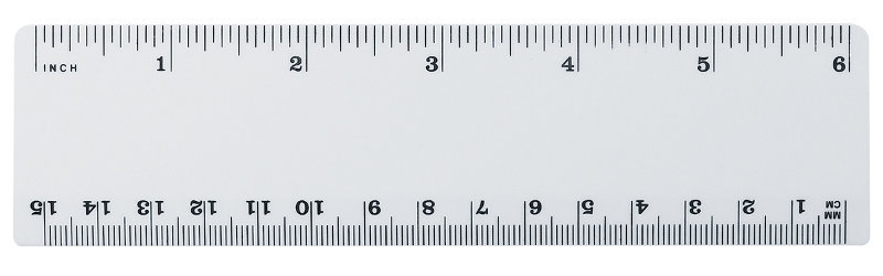 Plastic Scale 6"