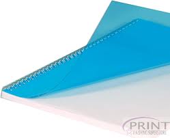 Binding Sheet A/3 Transparent