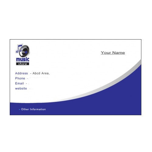 Visiting Card Printed