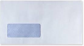 White Window Envelope 11’ x 5”