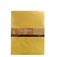 Yellow Envelop Laminated 10" x 12"