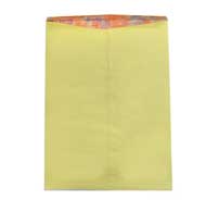 Green Cloth Envelopes  10” X 12” Printed As per Sample