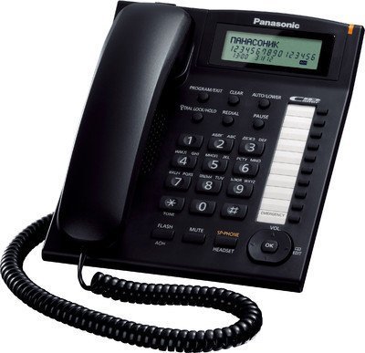 Panasonic KX-TSC62SXB Corded Landline Phone