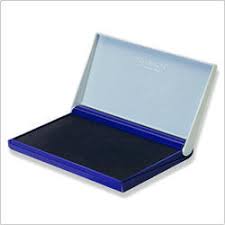 Stamp Pad Medium Plastic Black